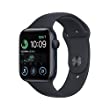 smartwatch da apple modelo SE na cor preto meio noite